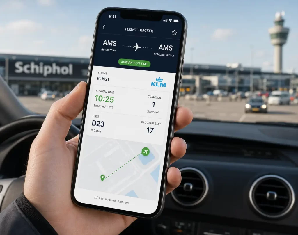 schiphol-flight-tracking-taxi-service