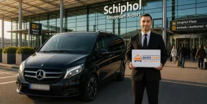 Amsterdam Airport Pickup Service — chauffeur meet and greet at Schiphol Plaza