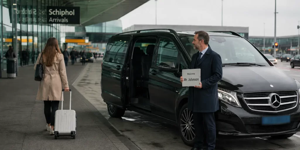 Taxi from Schiphol to Rotterdam