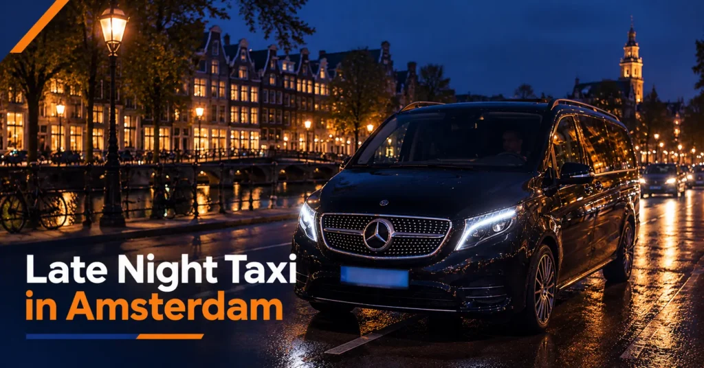 Late night taxi service in Amsterdam, Quick Taxi Amsterdam